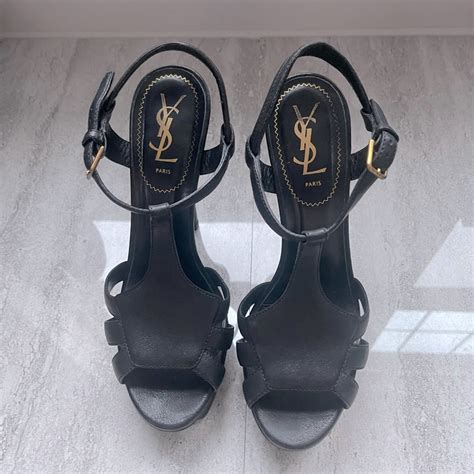 ysl tribute sandals false.